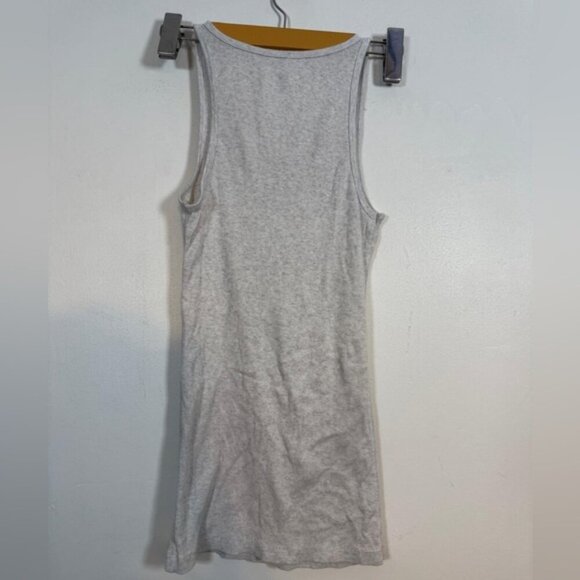 Victoria’s Secret Gray Ribbed Tank Top Women’s Size M - Picture 5 of 5